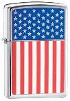 usa flag zippo